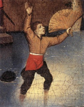  peasant Canvas - Proverbs 5 peasant genre Pieter Brueghel the Younger